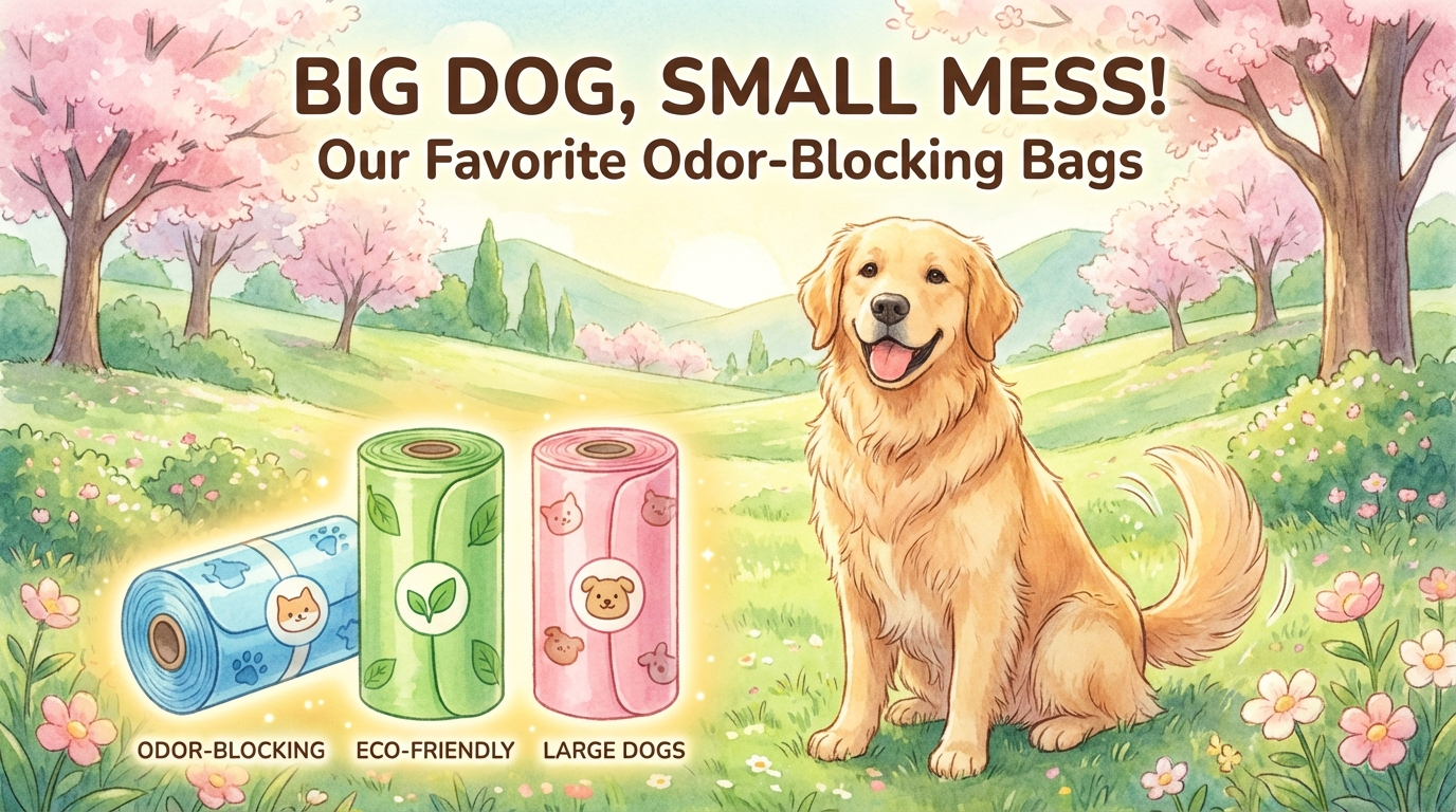 大型犬のうんち袋おすすめ3選 — 「臭わない袋」が手放せない理由と使い分け【2026年版】