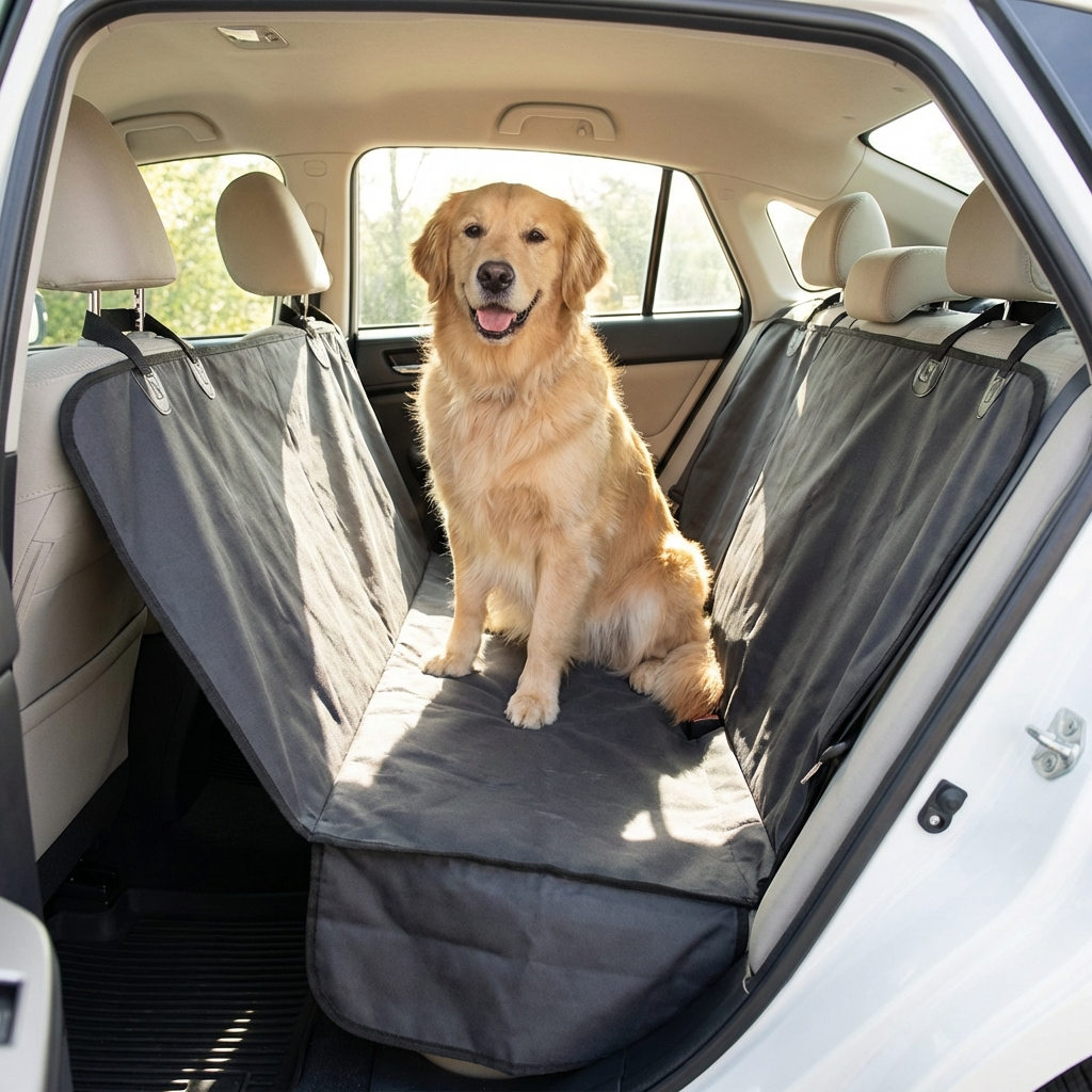 大型犬用シートカバーの選び方【後部座席まるごとカバーが正解だった】